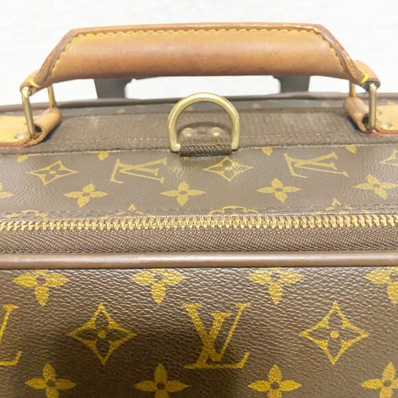 Louis Vuitton Rolling Luggage LV Monogram Pegase 55 fits in overhead bin - Picture 3 of 13